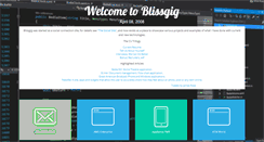 Desktop Screenshot of blissgig.com